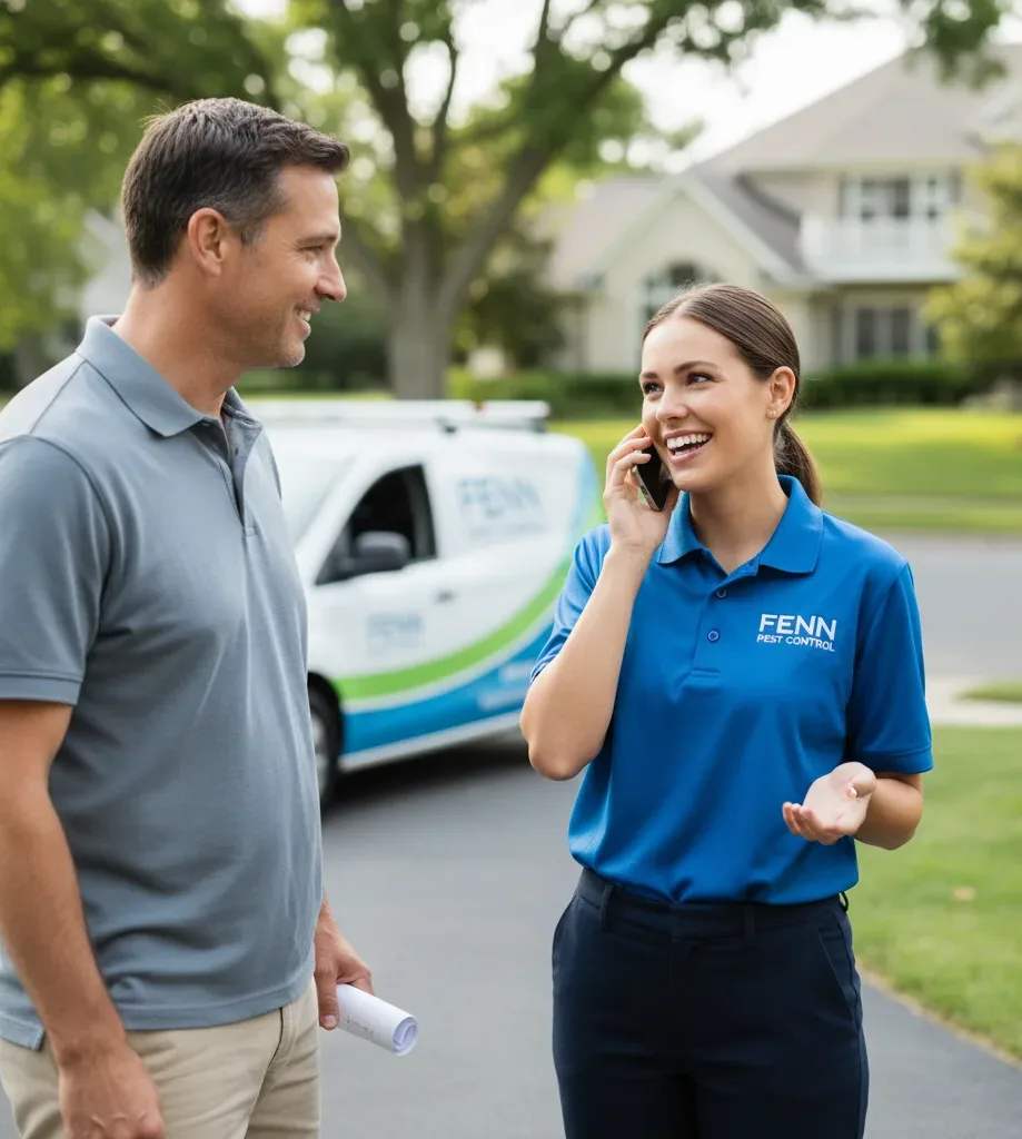 Fenn Pest Control customer support in Poynette